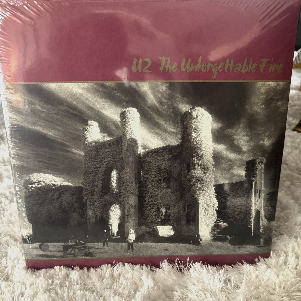 Sealed Brand New U2 The Unforgettable Fire Vinyl Album